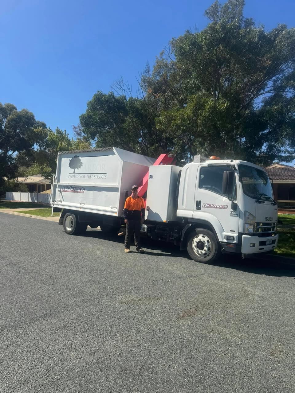 Firewood loaded on the truck for delivery around Moama